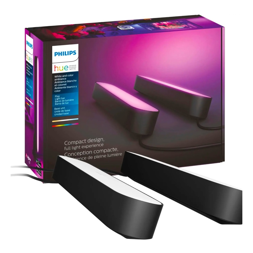 Philips - Hue Play Smart LED Bar Light (2-Pack)